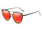 Brand Designer Cat Eye Sunglasses Women's Fashion Sun Glasses Women's Mirror Fashion Eyewear