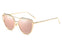 Brand Designer Cat Eye Sunglasses Women's Fashion Sun Glasses Women's Mirror Fashion Eyewear