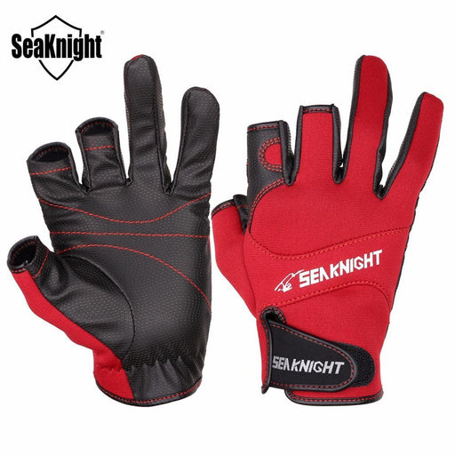 Half-Finger Breathable Anti-Slip Fishing Glove