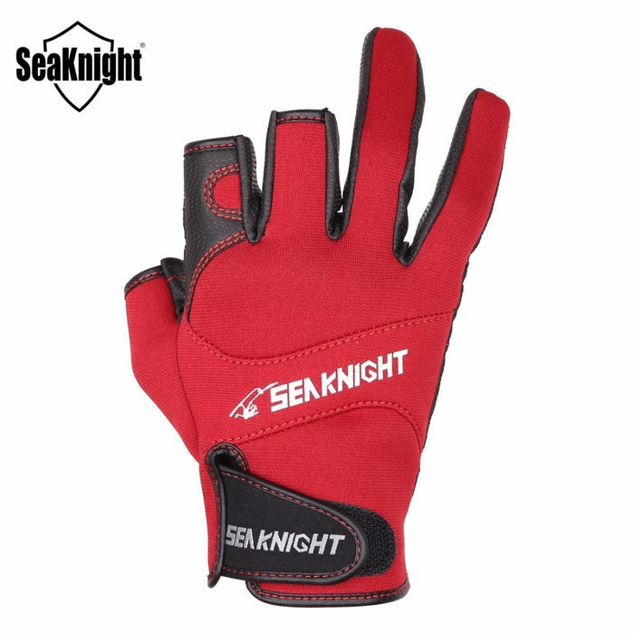 Half-Finger Breathable Anti-Slip Fishing Glove