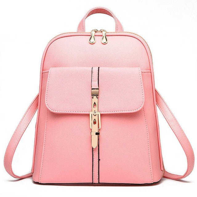 Women's Backpack Bags Rucksack Leather Backpacks Schoolbags Women Bag Travel Shoulder Bag