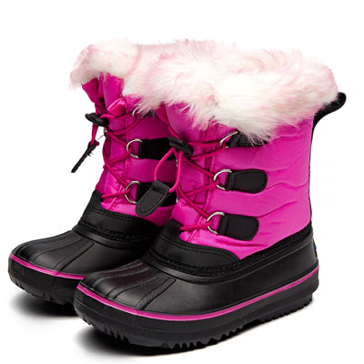 Frozenbear Winter Children Girls Soft Snow Boots