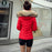 Beautiful Fur Collar Down Parka Winter Jacket Women's Thick Snow Wear Coat
