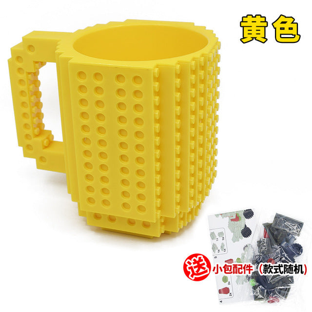 Building Blocks Mug For Kids, DIY Coffee Mug, Personality Mug - Great Gift