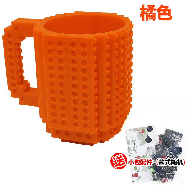 Building Blocks Mug For Kids, DIY Coffee Mug, Personality Mug - Great Gift
