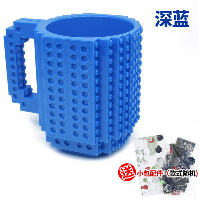 Building Blocks Mug For Kids, DIY Coffee Mug, Personality Mug - Great Gift