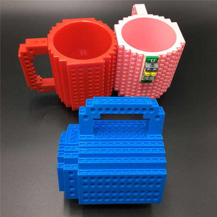 Building Blocks Mug For Kids, DIY Coffee Mug, Personality Mug - Great Gift