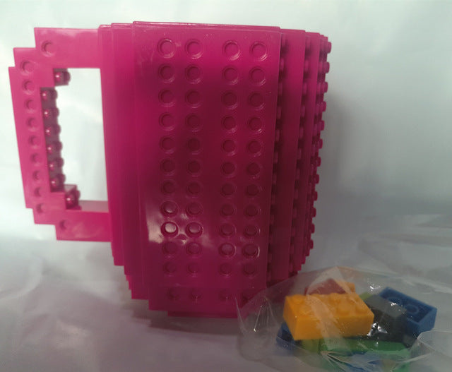 Building Blocks Mug For Kids, DIY Coffee Mug, Personality Mug - Great Gift