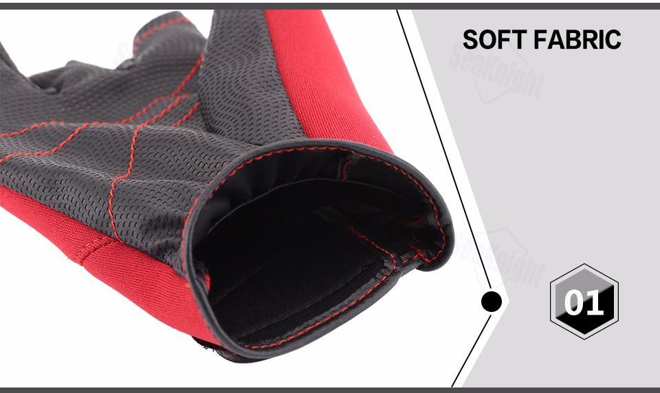 Half-Finger Breathable Anti-Slip Fishing Glove