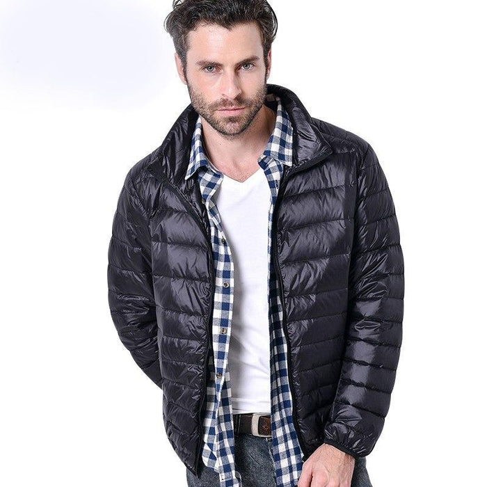 Ultralight White Duck Down Men's Stylish Jacket