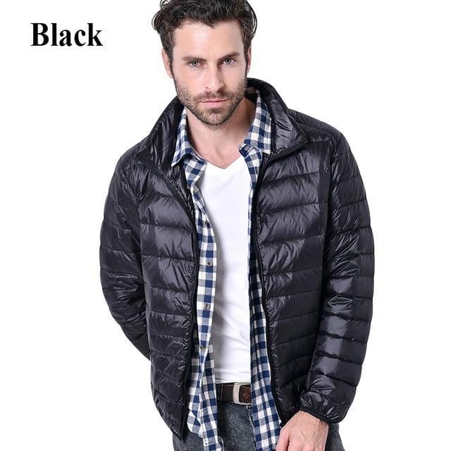 Ultralight White Duck Down Men's Stylish Jacket