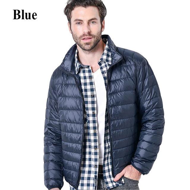 Ultralight White Duck Down Men's Stylish Jacket