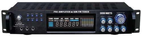 Pyle-Pro - Hybrid Amp & AM/FM Tuner (3,000 Watt)