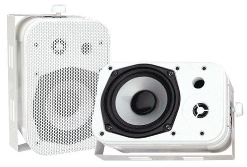 Pyle - 5.25" Indoor/Outdoor Waterproof Speakers (White)