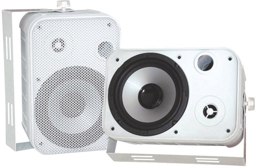 Pyle - 6.5" Indoor/Outdoor Waterproof Speakers (White)