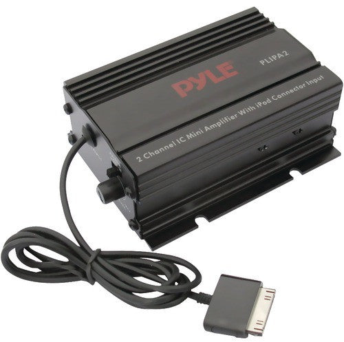 Pyle - 2-Channel Mini Amp with iPod(R) Direct Input