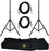 Pyle-Pro - Heavy-Duty Pro Audio Speaker Stand & .25'' Cable Kit