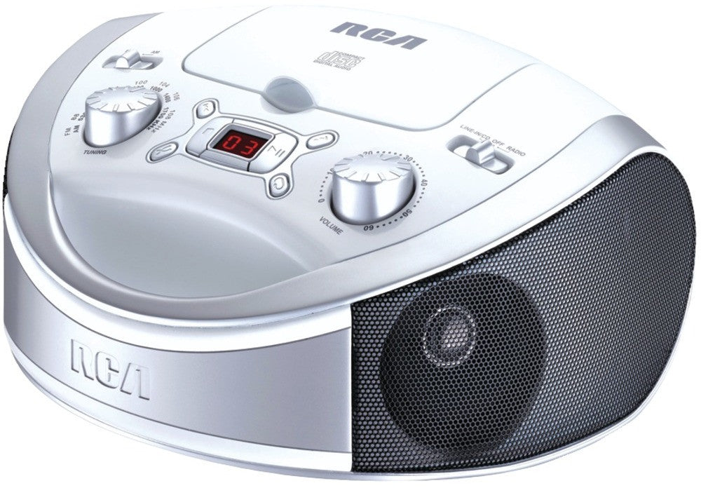 Rca - Top-Loading CD Player (White)