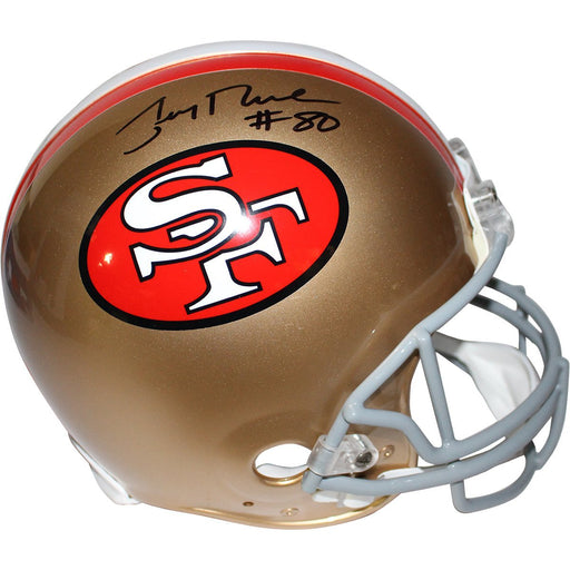 Jerry Rice Signed San Francisco 49ers Authentic Full Size Helmet