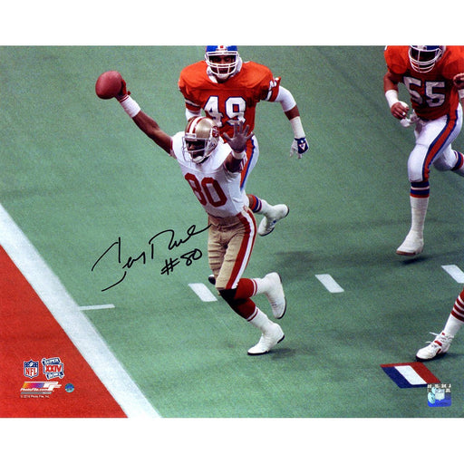 Jerry Rice Signed San Francisco 49ers 'SB XXIV Touchdown' 16x20 Photo