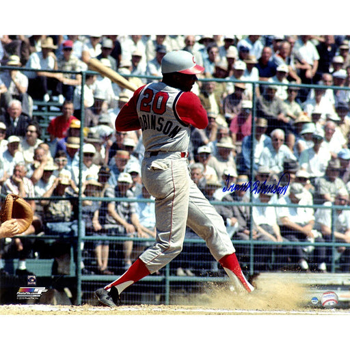 Frank Robinson Signed Cincinnati Reds 16x20 Photo