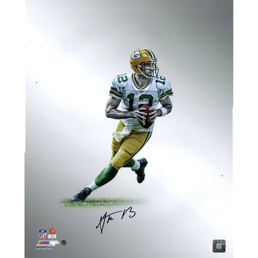 Aaron Rodgers Signed Platinum Collection 16x20 Photo