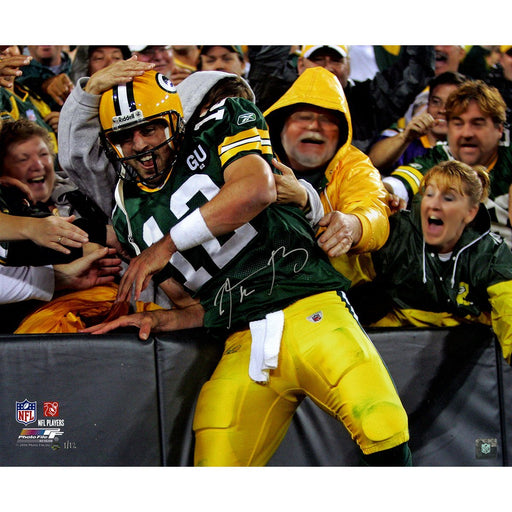 Aaron Rodgers Signed 'Lambeau Leap' 20x24 Photo (L/E 12)