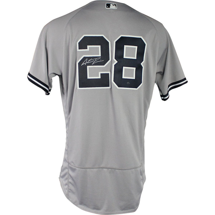 Austin Romine Signed New York Yankees 2018 Road Opening Day Game Used #28 Jersey (3/29/2018) (JB904513)