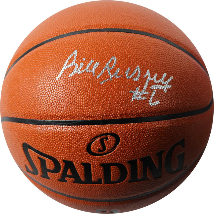 Bill Russell Signed Indoor/Outdoor Basketball (JSA & Hollywood Collectibles Auth)