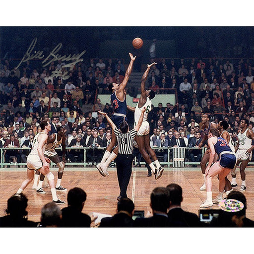 Bill Russell Signed Horizontal Color Shot 8x10 Photo (Hollywood Collectibles Holo)