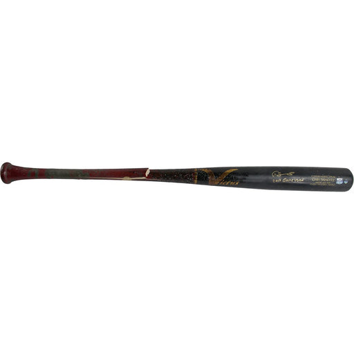 Gary Sanchez Signed New York Yankees 2017 Game Used #24 Cracked Bat w/ "2017 Game Used" Insc. (6/10/2017)(JB834871)