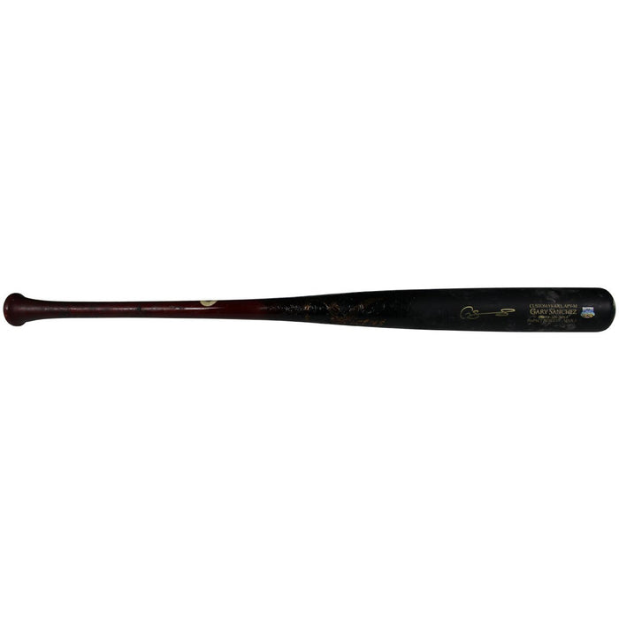 Gary Sanchez Signed New York Yankees 2017 Game Used #24 Cracked Bat (9/18/2017)(JC358149)