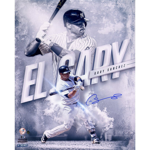 Gary Sanchez New York Yankees Signed “El Gary” 16x20 Photograph