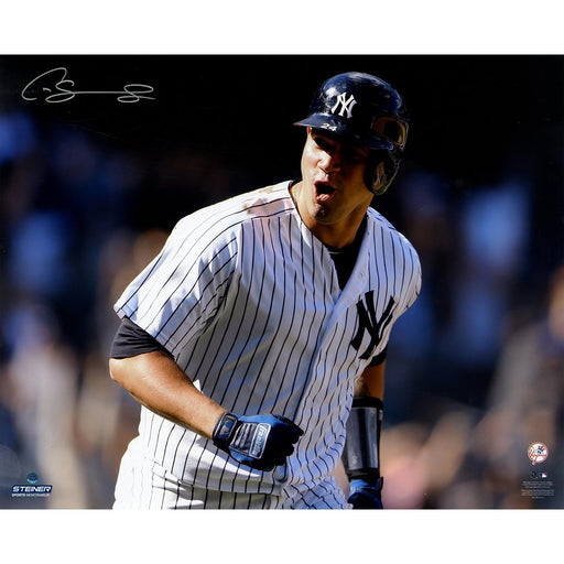 Gary Sanchez Signed '1st Career Walk Off HR' 16x20 Photo