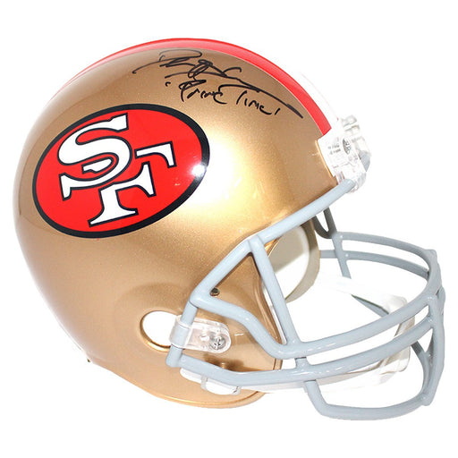 Deion Sanders Signed San Francisco 49ers Full Size Replica Helmet w/ "Primetime" Insc