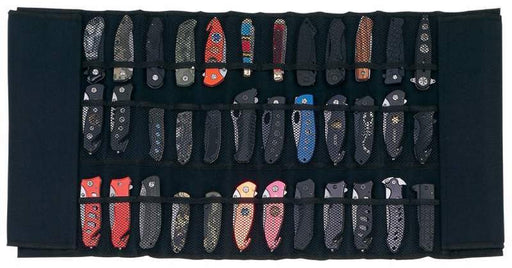 Maxam Padded Nylon Knife Display Roll Case