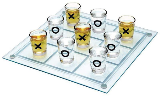 Maxam Shot Glass Tic-Tac-Toe Game