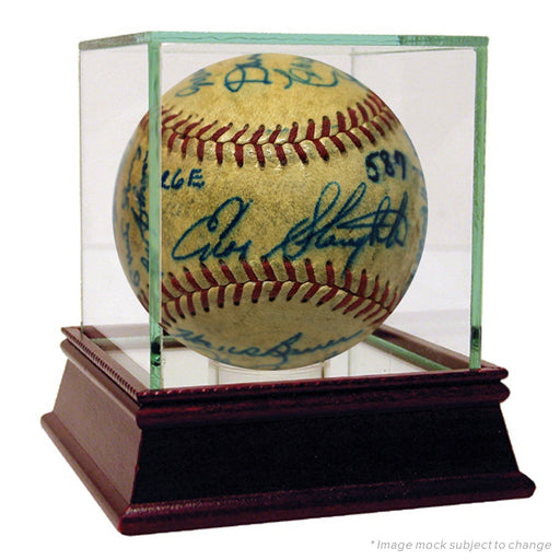 1952 Cardinals Yankees Multi Signed 24 Sig ONL Giles Baseball JSA (Mantle  Slaughter HOF)