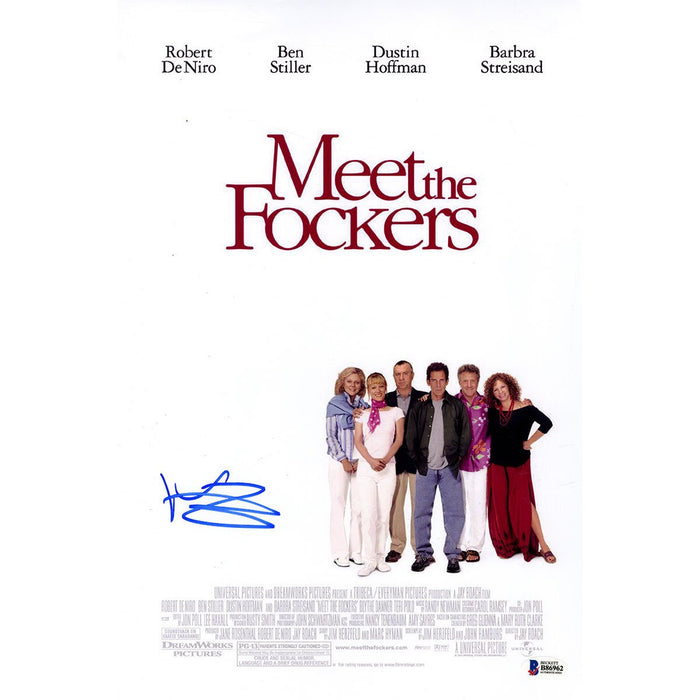 Ben Stiller Signed Meet the Fockers 11x17 Movie Poster Photo  Beckett