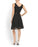 TAHARI BY ASL Sleeveless Lace Dress, Womens, 2, Black