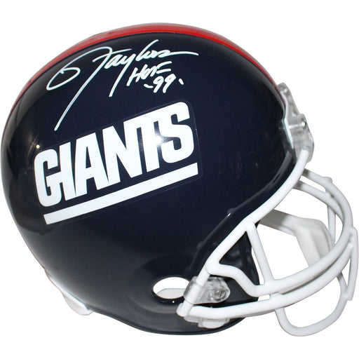 Lawrence Taylor Signed New York Giants Replica Throwback Helmet w/ "HOF 99" Insc