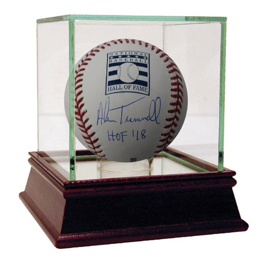 Alan Trammell Signed HOF Logo Baseball w/ "HOF 2018" Insc