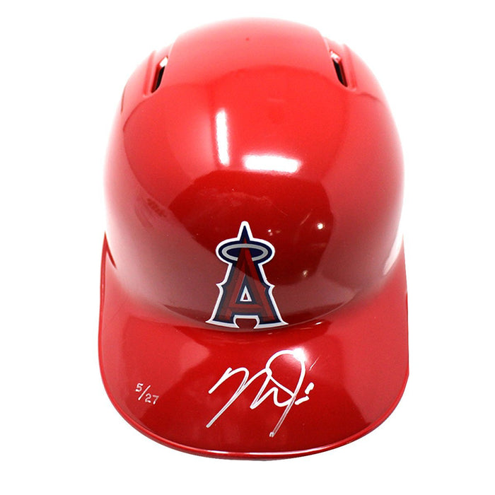 Mike Trout Signed Los Angeles Angels Replica Batting Helmet (MLB Auth)(LE/27)