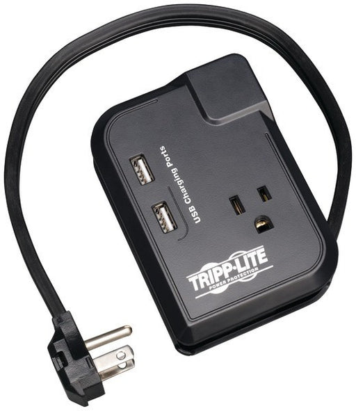 Tripp Lite - 3-Outlet Surge Protector with 2 USB Charging Ports