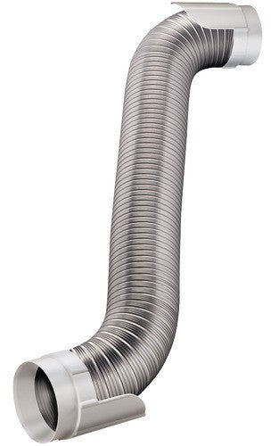 Deflecto - Easy-Connecting Dryer Vent Hook-Up Kit, 8ft