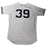 Tyler Wade Signed New York Yankees Game Used #39 Grey Jersey (6/27/2017)(JC359573)(MLB Debut)