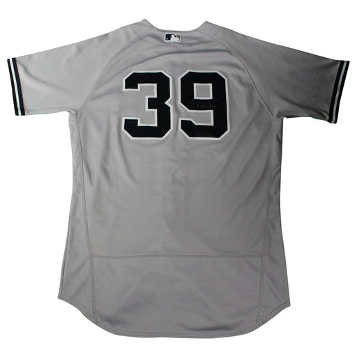 Tyler Wade Signed New York Yankees Game Used #39 Grey Jersey (6/28/2017)(JC359632)