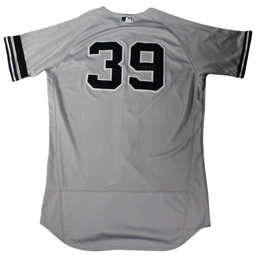 Tyler Wade Signed New York Yankees 2017 Game-Issued # 39 Road Jersey (JC 052098)