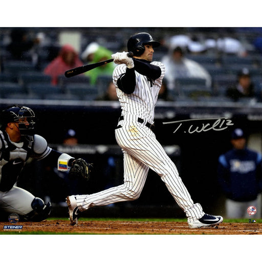 Tyler Wade Signed New York Yankees Swinging 8x10 Photo