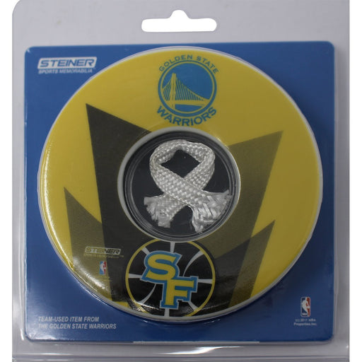 Golden State Warriors logo 2 pack Game Used Net Coaster set